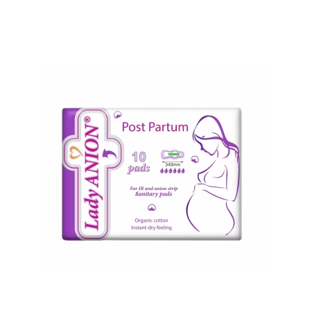 Ecological packages after childbirth, 10pcs. Lady ANION