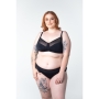 Nursing bra Lunar Eclipse by Hot Milk (black)