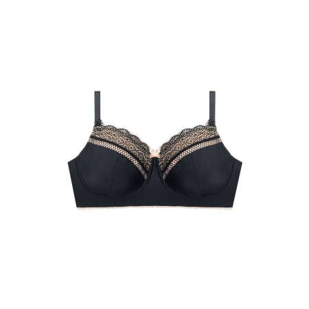 Nursing bra Show off Jet by Hot Milk (black)