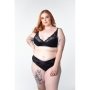 Nursing bra Warrior Plunge by HotMilk (black)