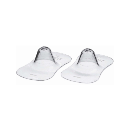 Silicone nipple shields 21mm M size, Avent
