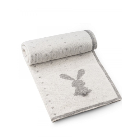 Kocyk z wełny merino, Szary, Vilaurita