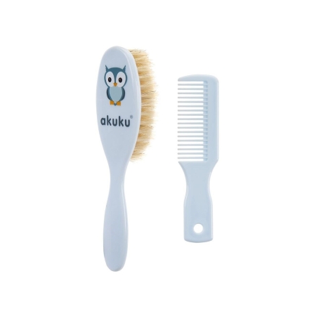 Hairbrush and comb by Akuku