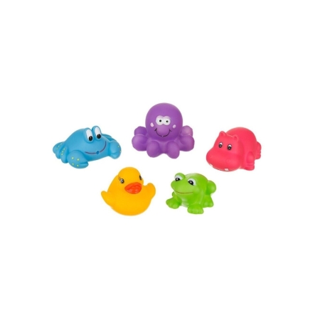 Bath toys set, 5pcs. by Akuku