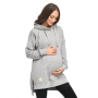 Hoodie for pregnant women "Aurellia" by Mija  (Grey)