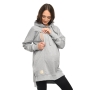 Hoodie for pregnant women "Aurellia" by Mija  (Grey)