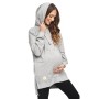 Hoodie for pregnant women "Aurellia" by Mija  (Grey)