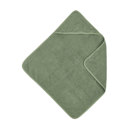 Bathcape basic terry 75x75, by Meyco Baby (Forest Green)