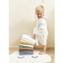 Bathcape basic terry 75x75, by Meyco Baby (Grey)