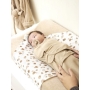 Baby Swaddle, 0-3 months by Meyco Baby (Uni Sand)