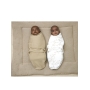 Baby Swaddle, 4-6 months by Meyco Baby (Branches sand)