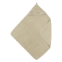Bathcape basic terry 80x80, by Meyco Baby (Light brown)