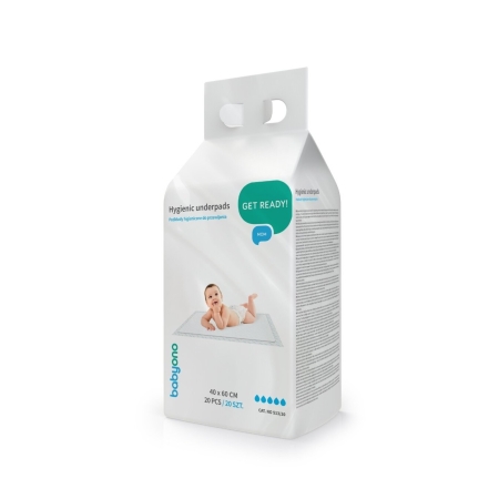 BABYONO Podkład do przewijania 40x60cm 20 sztuk 513/20