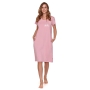 Maternity nursing nightdress, Papaya G, by DN (pink)