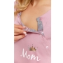 Maternity nursing nightdress, Papaya G, by DN (pink)