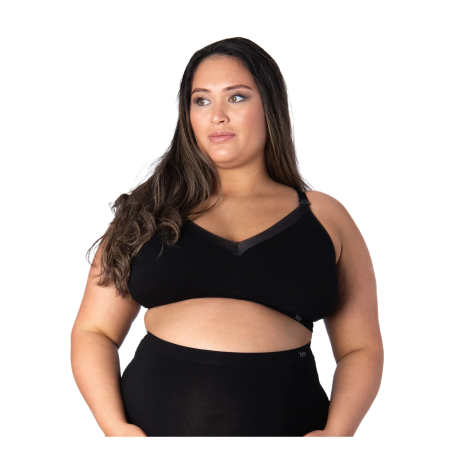 Nursing Bra Caress Full Cup, Hotmilk, Black