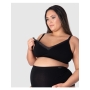 Nursing Bra Caress Full Cup, Hotmilk, Black