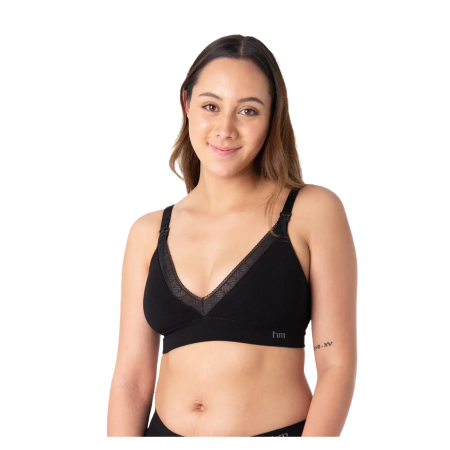 Nursing Bra My Necessity, Caress Regular, HotMilk, Black