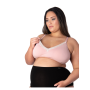 Nursing Bra Caress Full Cup, Hotmilk, Black (pink)