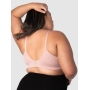 Nursing Bra Caress Full Cup, Hotmilk, Black (pink)