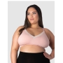 Nursing Bra Caress Full Cup, Hotmilk, Black (pink)