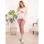 Warm maternity leggings, Mommy (pink)