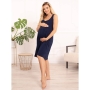 Nightwear for pregnant and nursing Sofia, ForMommy (dark blue)