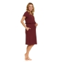 Nightwear for pregnant and nursing women,  sangria DN