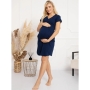 Nightwear for pregnant and nursing women, Ismena, by ForMommy (dark blue)