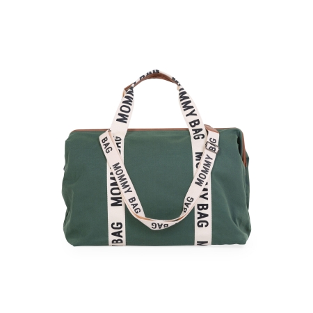 MOMMY BAG ® NURSERY BAG -  CANVAS - GREEN