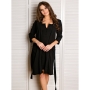 Robe for pregnant and nursing, Basic, by ForMommy (black)