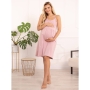 Nightwear for pregnant and nursing, Merry, ForMommy, pink