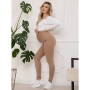 Maternity leggings, Classic, ForMommy (cappuccino)