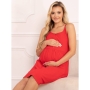 Nightwear for pregnant and nursing, Merry, ForMommy, red
