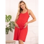 Nightwear for pregnant and nursing, Merry, ForMommy, red