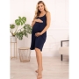 Nightwear for pregnant and nursing, Merry, ForMommy,dark blue