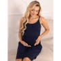 Nightwear for pregnant and nursing, Merry, ForMommy,dark blue