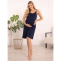 Nightwear for pregnant and nursing, Merry, ForMommy,dark blue