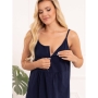Nightwear for pregnant and nursing, Merry, ForMommy,dark blue