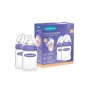 Pack of Baby Feeding Bottles 160ml with NaturalWave® Teat