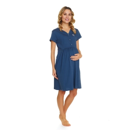 Nightwear for pregnant and nursing Deep Blue, DN