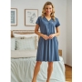 Nightwear for pregnant and nursing Deep Blue, DN