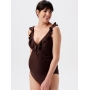 Noppies Swimsuit Sima Coffee bean, Noppies