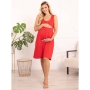 Nightwear for pregnant and nursing Sofia, ForMommy (red)
