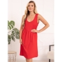 Nightwear for pregnant and nursing Sofia, ForMommy (red)
