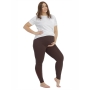 Legginsy ciążowe, Classic, ForMommy (Brąz)