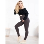 Maternity leggings, Classic, ForMommy dark brown