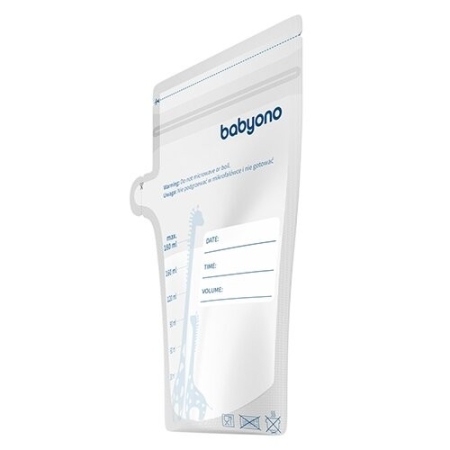 Woreczki do przechowywania pokarmu 180ml, 30 szt., BabyOno | Malycud.pl