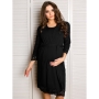 Robe for pregnant and nursing, Grace, by ForMommy (black)