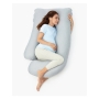 U Shaped Cooling Fabric Pregnancy Pillow, Momcozy